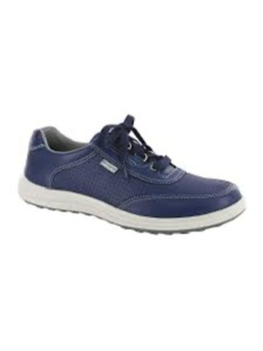 SAS Sporty Lux Blue Perf Leather Sneakers Womens Size 7 Comfort Lightweight